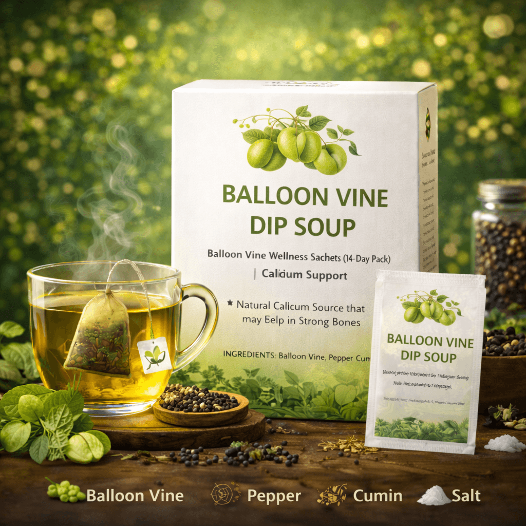 Balloon Vine Dip Soup