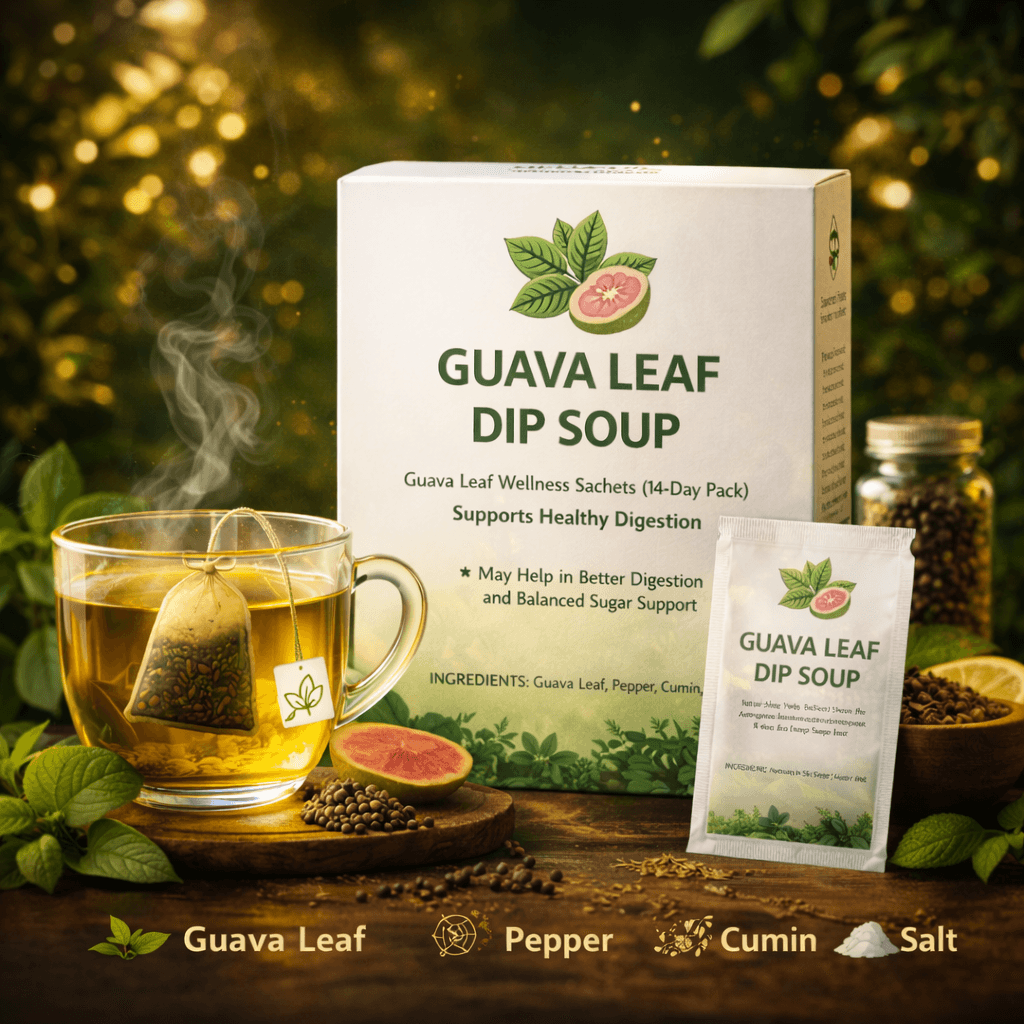Guava Leaf Dip Soup