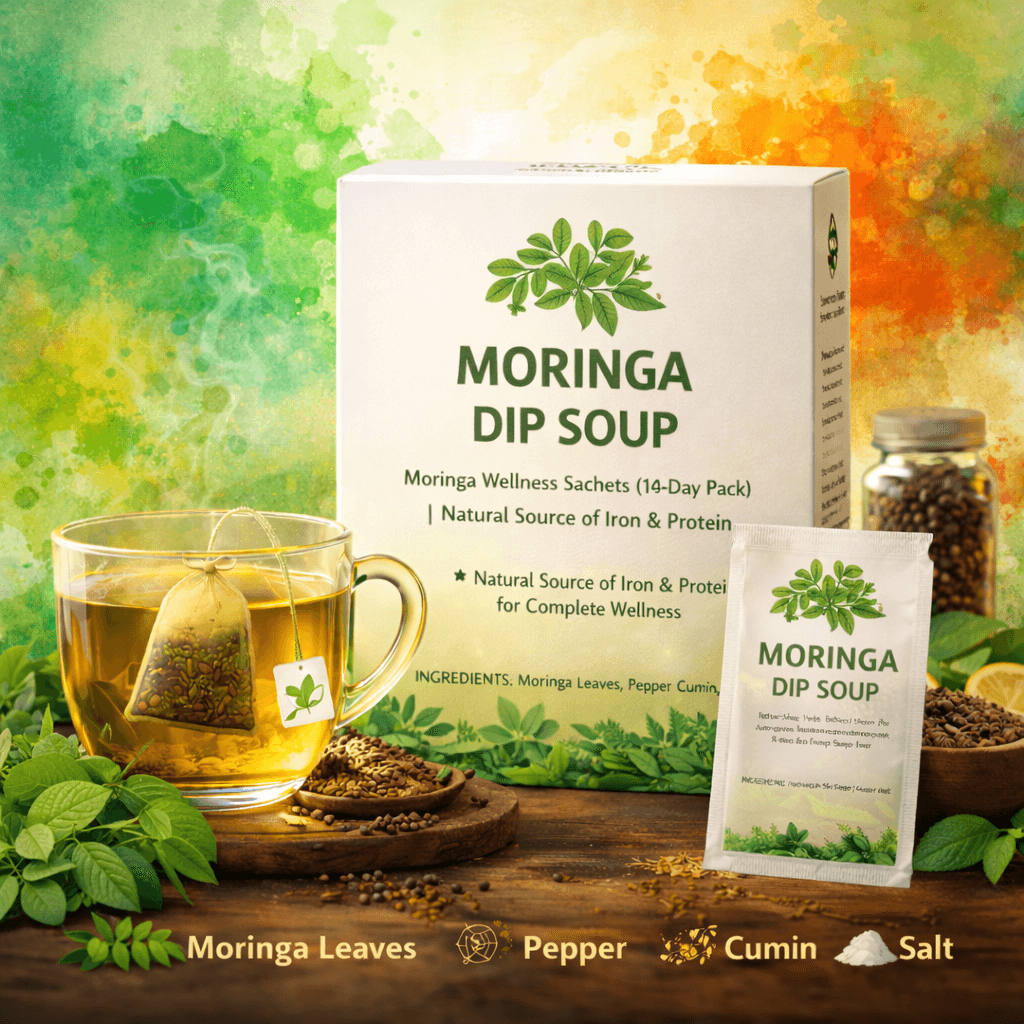 Moringa Dip Soup